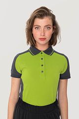 Damen Contrast-Poloshirt